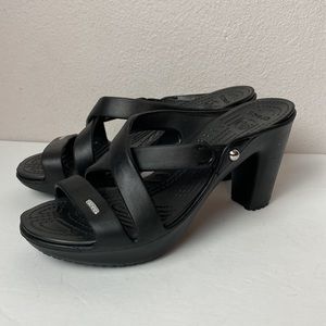 Crocs heels 8
